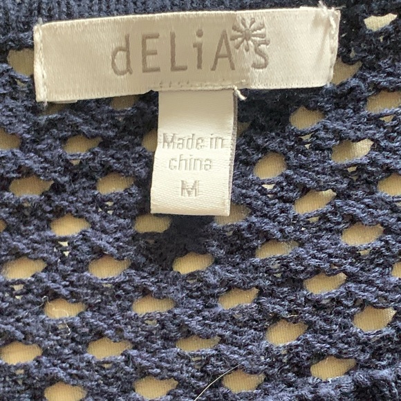 Delia’s Open Knit Sweater - Picture 7 of 8